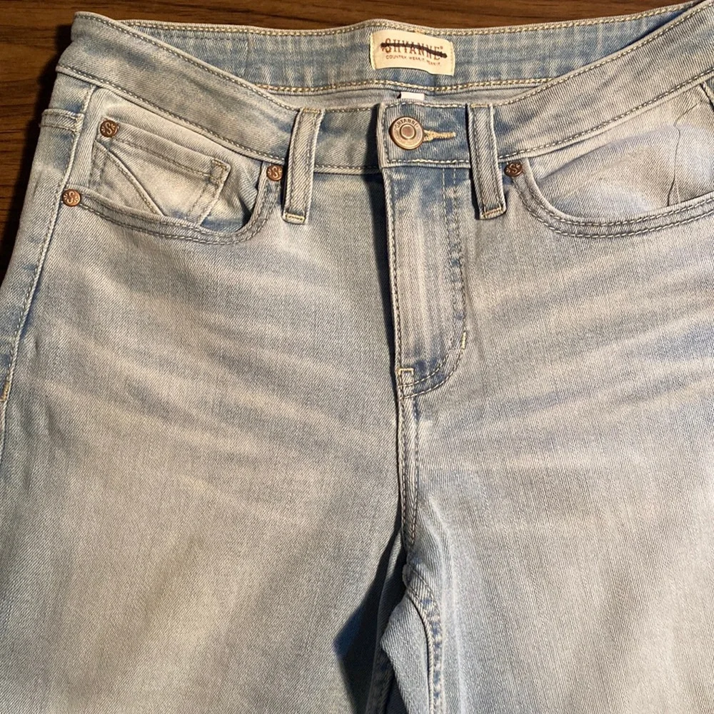 Shyanne Women’s High Rise Flare/Wide leg Denim Jeans. - Picture 3 of 7